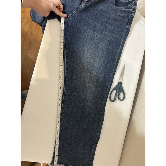 Kut From The Kloth Women's Catherine Crop Straight Leg Jeans Size 18 - Picture 12 of 12